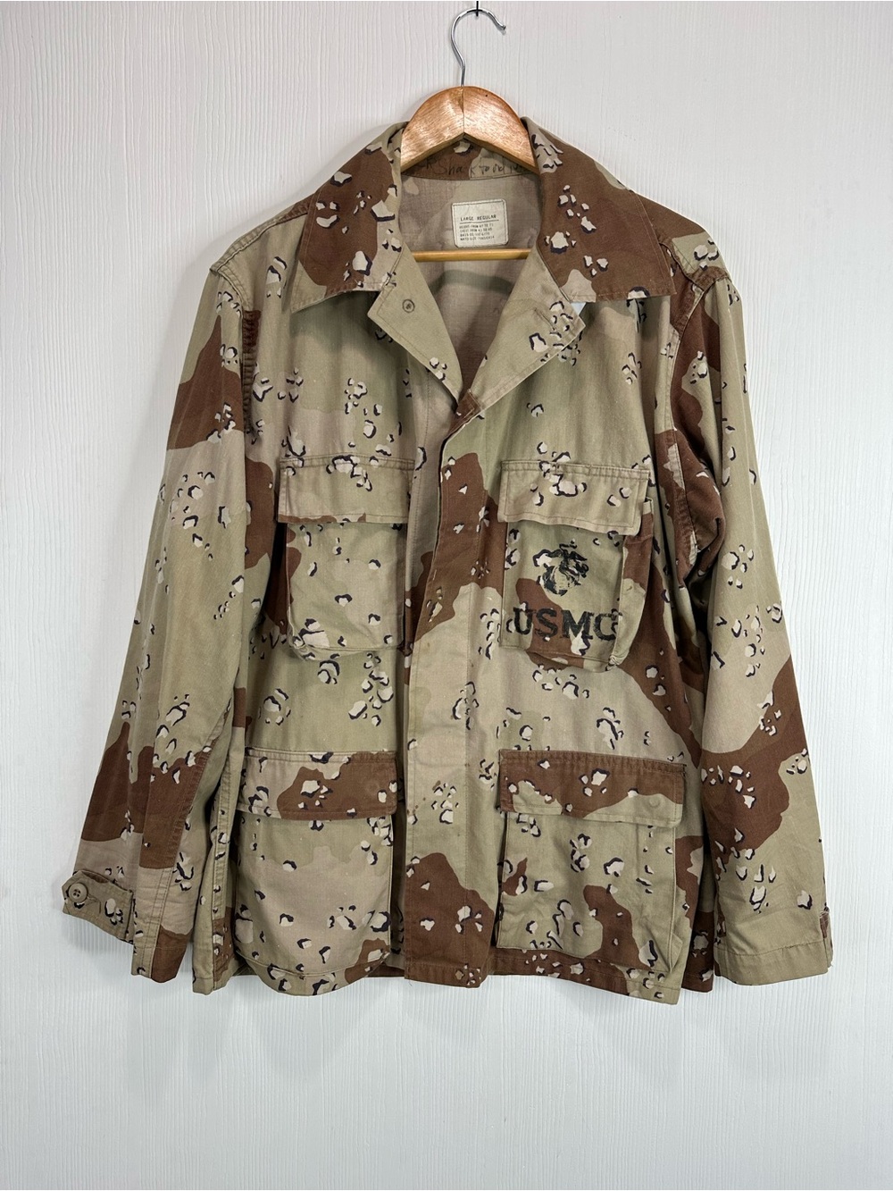 Alpha Industries USMC Desert Camo Field Jacket - Tan & Brown